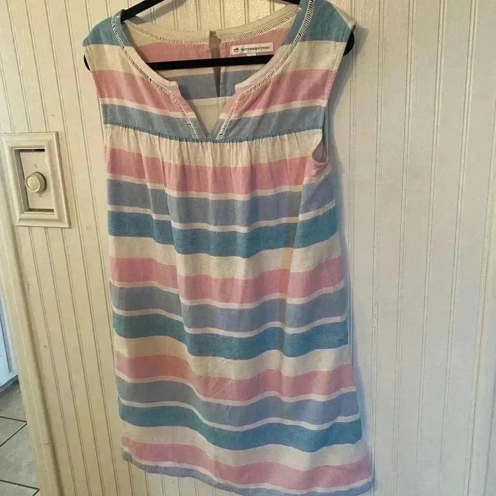 Southern tide striped dress